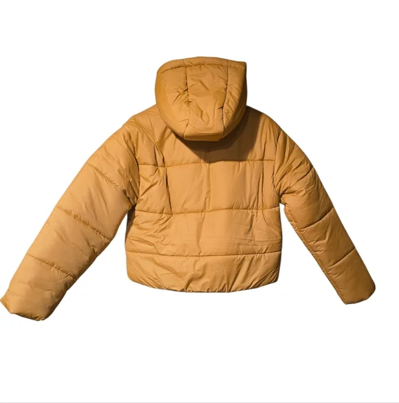 Nike Sportswear Therma-FIT Puffer Hooded Jacket Women’s S Brown Loose Fit NWT - Picture 3 of 9